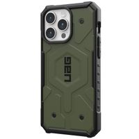 UAG Cover Posteriore Pathfinder con MagSafe Apple iPhone 15 Pro Max - Olive Drab
