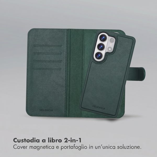 Selencia Libreria rimovibile Olyn con MagSafe Samsung Galaxy S26 Ultra - Verde