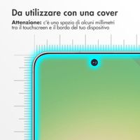 Accezz Vetro temperato, confezione da 2 Samsung Galaxy A57 (5G)
