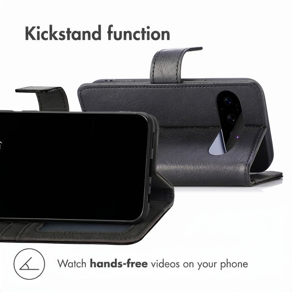 Luxe Bookcase Google Pixel 11 / 11 Pro - Zwart