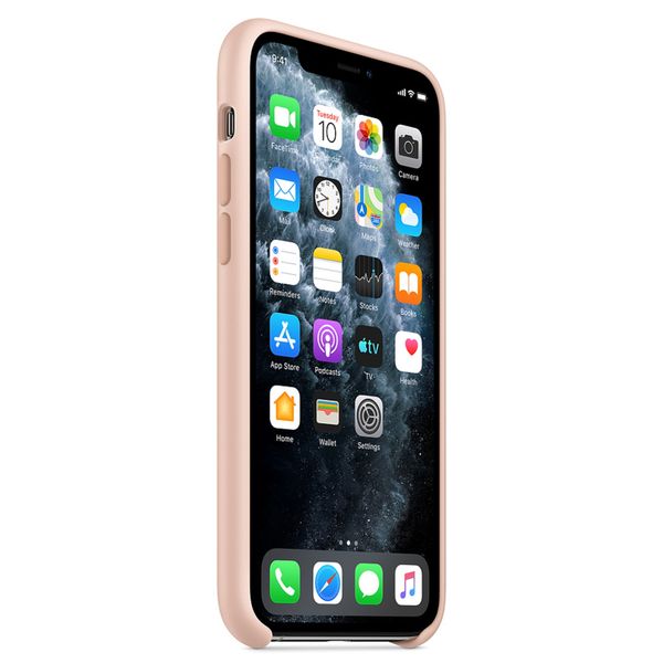Apple Cover in Silicone Apple iPhone 11 Pro - Pink Sand