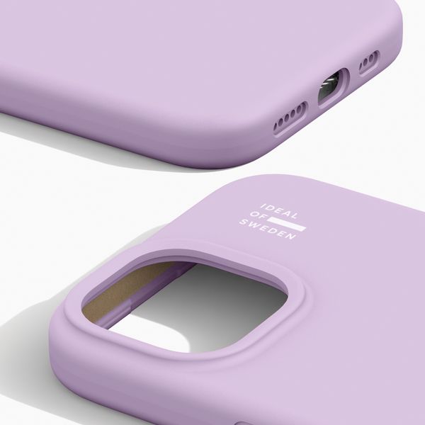iDeal of Sweden Cover in silicone con MagSafe Apple iPhone 17e / 16e / 15 / 14 / 13 - Lavender Milk