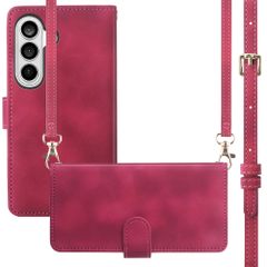 imoshion Cover a libro con Cordino Samsung Galaxy A27 (5G) - Rosso