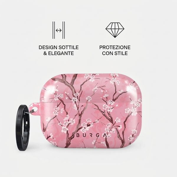 Burga Cover rigida Apple AirPods Pro 2 - Sakura
