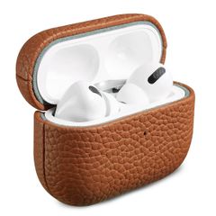 Accezz Cover in vera pelle  Apple AirPods Pro 2 - Cognac