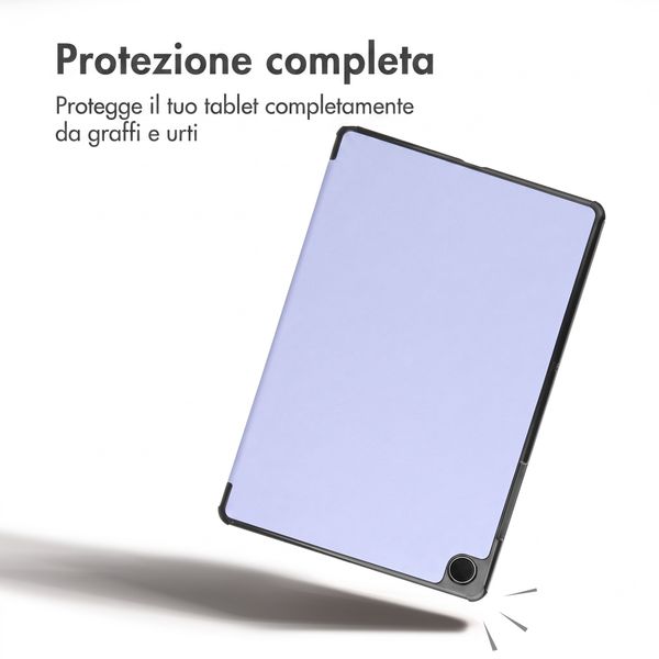 imoshion Cover a libro Trifold Samsung Galaxy Tab A9 Plus - Lilla