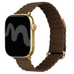 imoshion Cinturino magnetico in pelle sintetica Apple Watch | 38/40/41/42 mm - Marrone