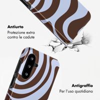 Selencia Cover Posteriore Vivid Samsung Galaxy A17 (5G) / (4G) - Dream Swirl Chocolate