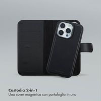 Selencia Libreria rimovibile Olyn con MagSafe Apple iPhone 16 Pro - Nero