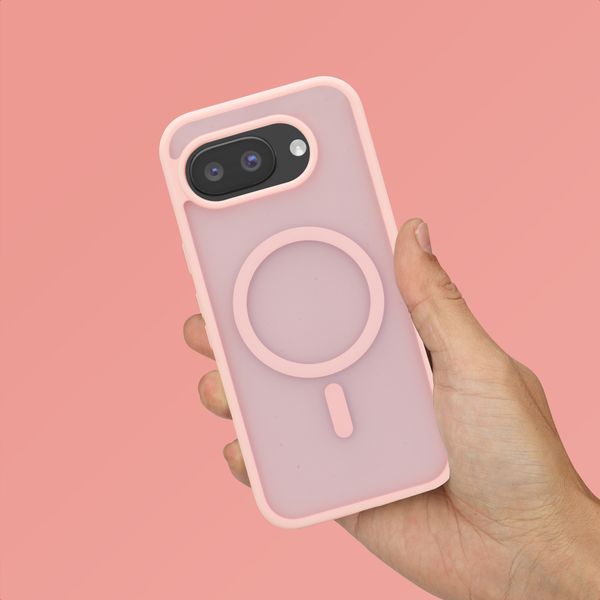 imoshion Cover posteriore Color Guard con MagSafe Google Pixel 10a - Rosa chiaro