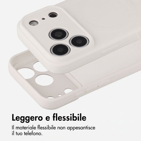 imoshion Cover Posteriore Colorata con MagSafe Apple iPhone 18 Pro Max / 17 Pro Max - Beige