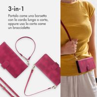 imoshion Cover a libro con Cordino Samsung Galaxy A57 (5G) - Rosso