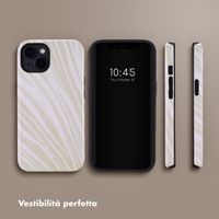 Selencia Cover posteriore Vivid con MagSafe Apple iPhone 14 - Nature Light Brown