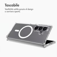 Accezz Cover posteriore Xtreme Impact con MagSafe Samsung Galaxy Z Fold 8 Ultra - Trasparente