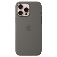 Apple Cover Posteriore in Silicone con MagSafe Apple iPhone 16 Pro Max - Stone Gray
