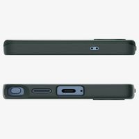 Spigen Cover posteriore Thin Fit MagSafe Samsung Galaxy S25 Ultra - Abyss Green