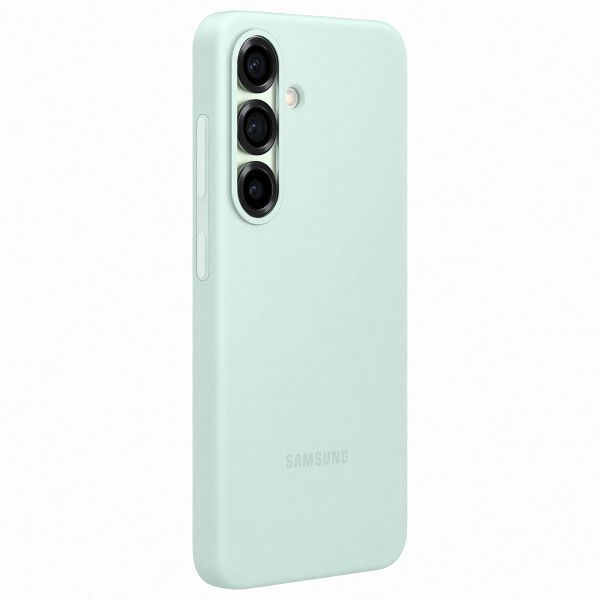 Samsung Cover originale in silicone Samsung Galaxy S25 - Mint