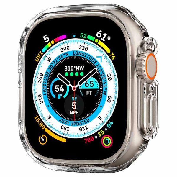 Spigen Cover Thin Fit™ Apple Watch Ultra / Ultra 2 / Ultra 3 - 49 mm - Trasparente