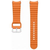 Samsung Cinturino Sport originale Samsung Galaxy Watch 4 / 5 / 6 / 7 / FE (20 mm) - Taglia M/L - Orange