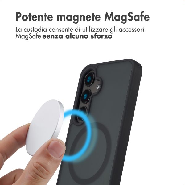 imoshion Cover posteriore Color Guard con MagSafe Samsung Galaxy S24 - Nero