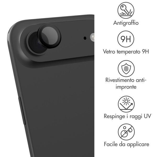 imoshion Pellicola protettiva 2 pack per la fotocamera Apple iPhone Air - Nero