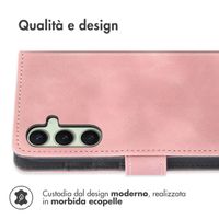 imoshion Cover a libro con Cordino Samsung Galaxy S25 Plus - Rosa