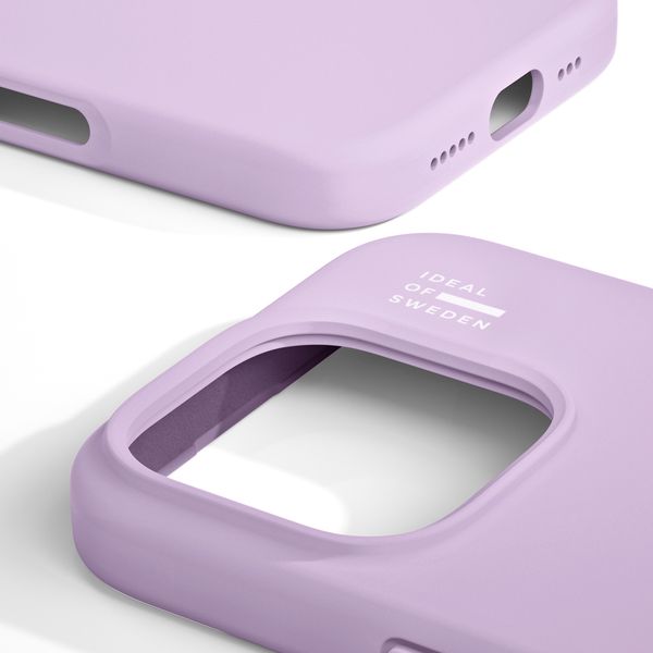 iDeal of Sweden Cover in silicone con MagSafe Apple iPhone 16 Pro - Lavender Milk