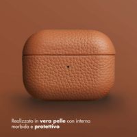 Accezz Cover in vera pelle  Apple Airpods Pro - Cognac