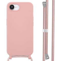 imoshion Cover in Silicone con Cordino Apple iPhone 17e / 16e - Sand Pink