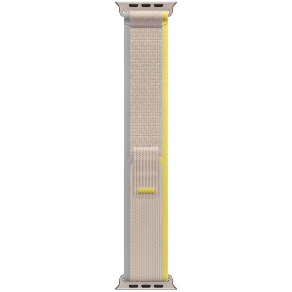 Apple Cinturino Trail Loop Apple Watch | 44/45/46/49 mm - Taglia S/M - Giallo / Beige