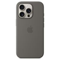 Apple Cover Posteriore in Silicone con MagSafe Apple iPhone 16 Pro - Stone Gray