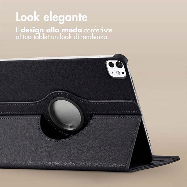 imoshion Cover Girevole a 360° Apple iPad Pro 11 (2025) M5 / (2024) M4 - Nero