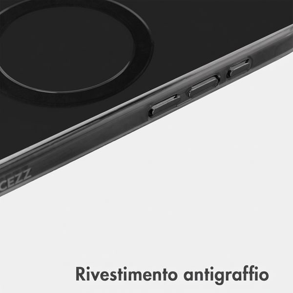 Accezz Lite custodia posteriore con MagSafe Apple iPhone 17 - Smokey Clear