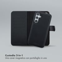 Selencia Libreria rimovibile Olyn con MagSafe Samsung Galaxy A35 / A55 - Nero