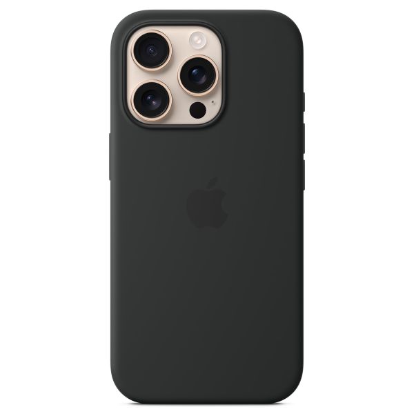Apple Cover Posteriore in Silicone con MagSafe Apple iPhone 16 Pro - Black