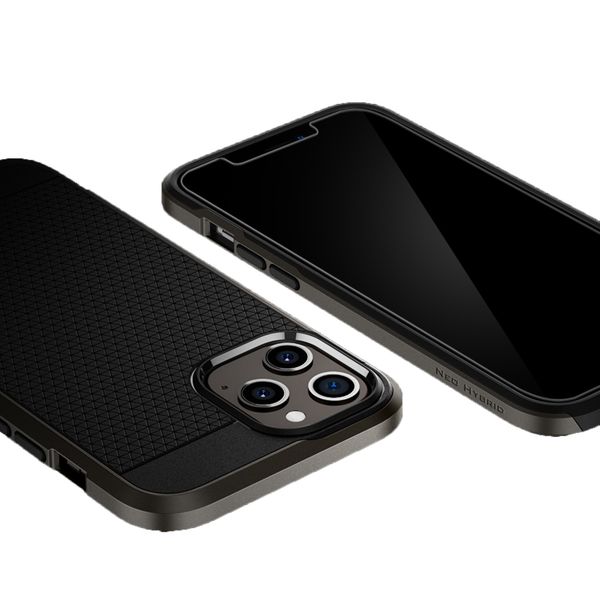 Spigen Vetro temperato GLAStR EZ Fit, confezione da 2 + Applicatore Apple iPhone 12 Pro Max