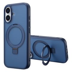 Accezz Cover con anello e supporto con MagSafe Apple iPhone 17 - Blu