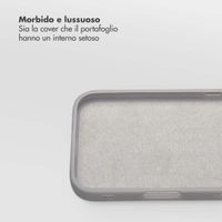 Selencia Libreria rimovibile Olyn con MagSafe Apple iPhone 17e / 16e - Grigio