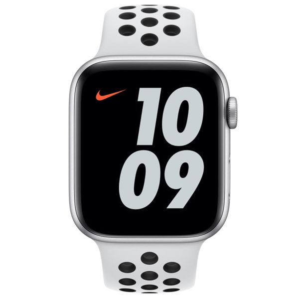 Apple Cinturino Nike Sport Apple Watch | 38/40/41/42 mm - Taglia S/M/L - Pure Platinum / Black