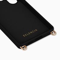 Selencia Cover posteriore Rivièra con MagSafe con ganci rimovibili Samsung Galaxy S25 Ultra - Velvet Black