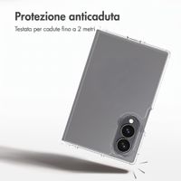 Accezz Cover Posteriore Xtreme ad Alta Protezione Samsung Galaxy Z Fold 8 - Trasparente