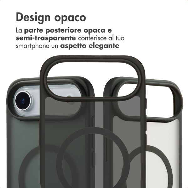 imoshion Cover posteriore Color Guard con MagSafe Apple iPhone Air - Nero