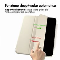 imoshion Custodia Magnetica a Libro Apple iPad Pro 13 (2025) M5 / (2024) M4 - Beige