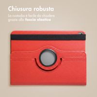 imoshion Cover Girevole a 360° Apple iPad 9 (2021) 10.2 pollici / iPad 8 (2020) 10.2 pollici / iPad 7 (2019) 10.2 pollici - Rosso