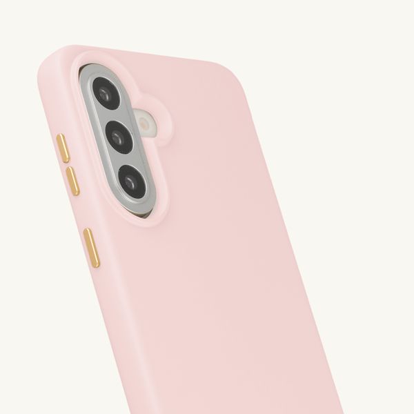 Selencia Cover posteriore Rivièra con MagSafe con ganci rimovibili Samsung Galaxy A57 (5G) - Sorbet Pink