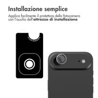 imoshion Pellicola protettiva 2 pack per la fotocamera Apple iPhone Air - Trasparente