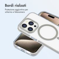 imoshion Cover Combat MagSafe Apple iPhone 15 Pro - Grigio