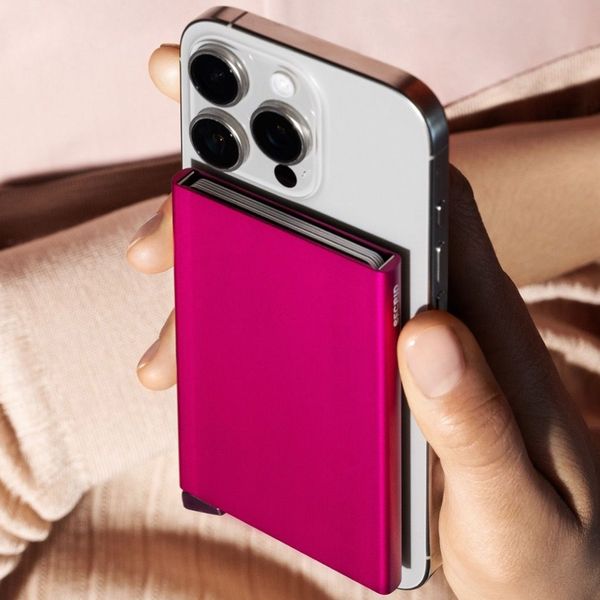 Secrid Cardprotector MagSafe - Porta carte - Fucsia