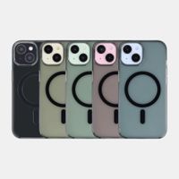 Accezz Lite custodia posteriore con MagSafe Apple iPhone 15 - Smokey Clear