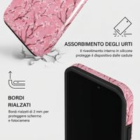 Burga Cover Posteriore Resistente con MagSafe Apple iPhone 15 Pro - Sakura